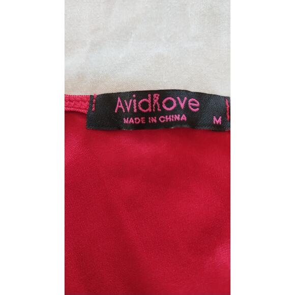 NWT Avoidlove Red sexy babydoll dress set Size M - Picture 6 of 10
